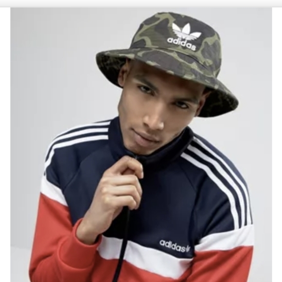 camo bucket hat adidas